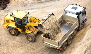 Dumper Truck Transport Driving Capture d'écran 0