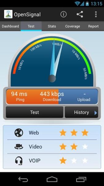 Opensignal - 5G, 4G Speed Test स्क्रीनशॉट 2