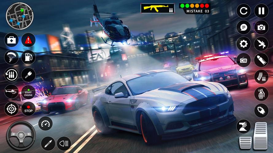 City Cop Chase Adventure Ảnh chụp màn hình 3