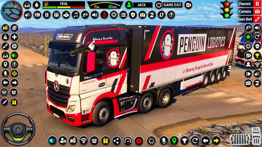US Truck Driving 3D Truck Game應用截圖第1張