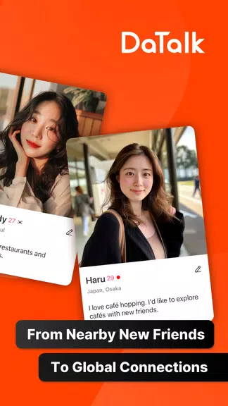 DaTalk: Chat, Make Friends Tangkapan skrin 1
