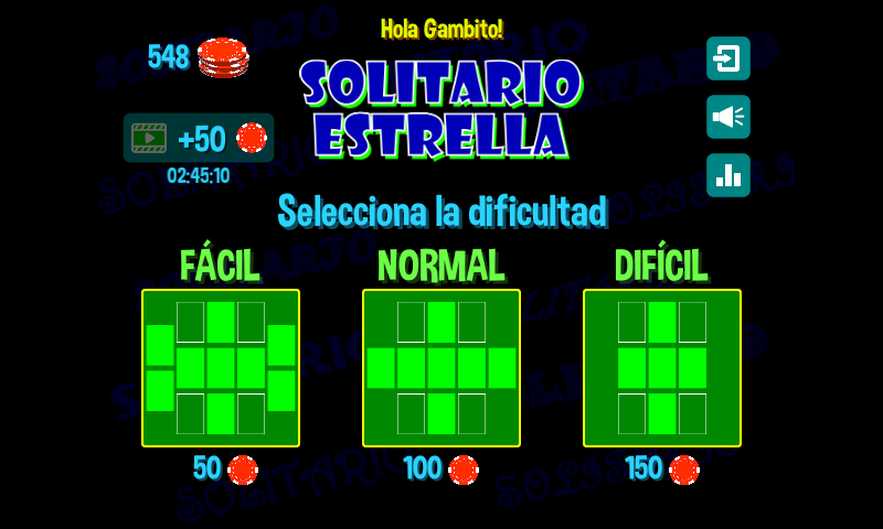 Solitario Estrella应用截图第2张