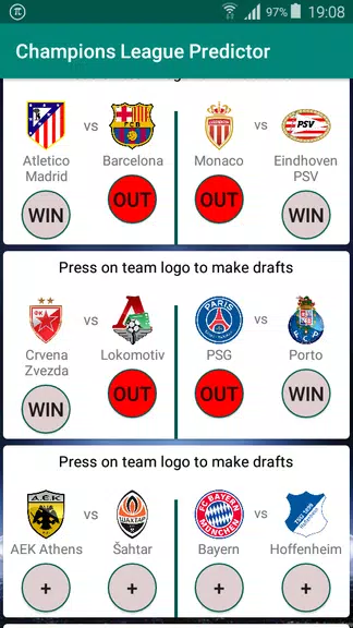 Champions Football Predictor應用截圖第1張