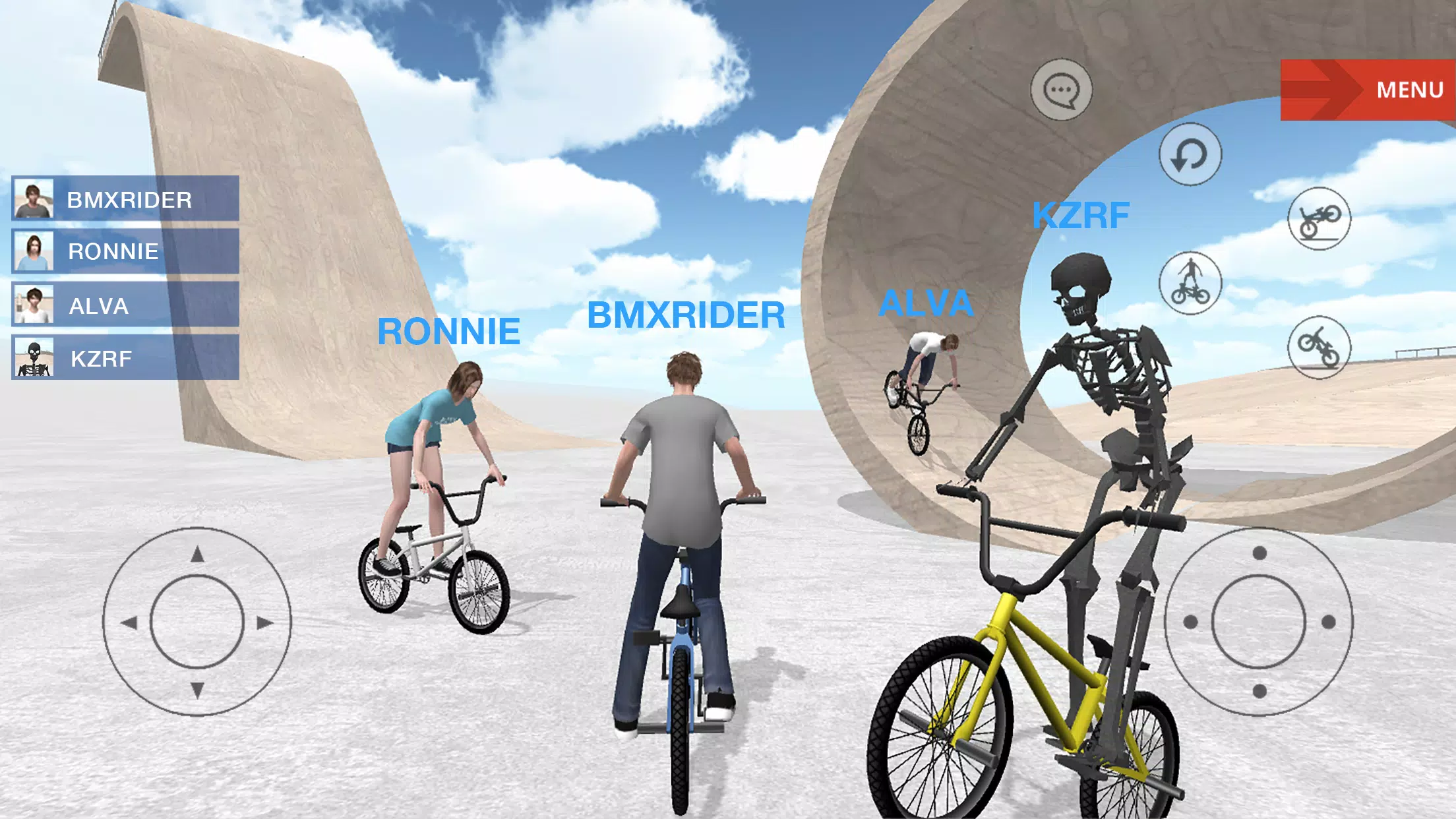 BMX Space ဖန်သားပြင်ဓာတ်ပုံ 1