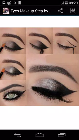 Eyes Makeup Tutorial Tangkapan skrin 2