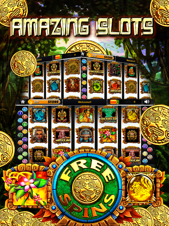 Inca Treasure Slots – Free Screenshot 1