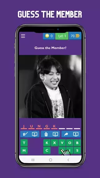 BTS Army - Guess the Member Ekran Görüntüsü 2