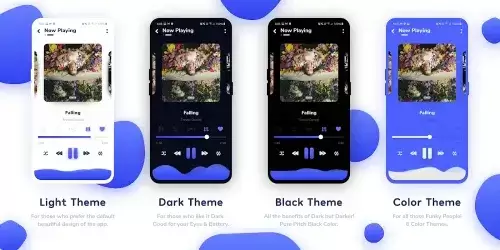 Nyx Music Player ဖန်သားပြင်ဓာတ်ပုံ 3