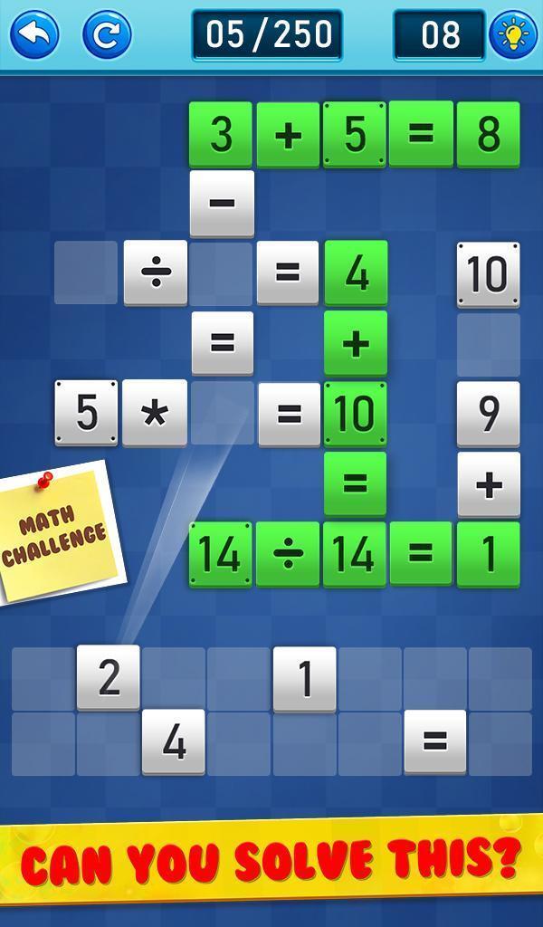 Math Puzzle Game - Math Pieces Captura de tela 1