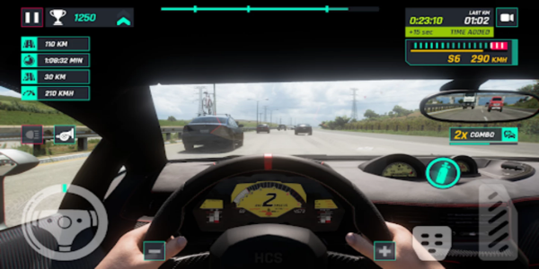 Highway Traffic Car Simulator স্ক্রিনশট 1