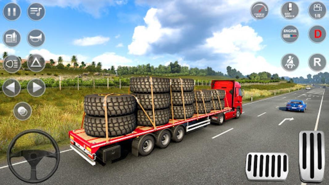 Europe Truck Simulator Driving ภาพหน้าจอ 0