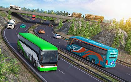 US Coach Bus Driving Game 2024 स्क्रीनशॉट 3