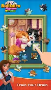 Solitaire Jigsaw Puzzle Captura de tela 0