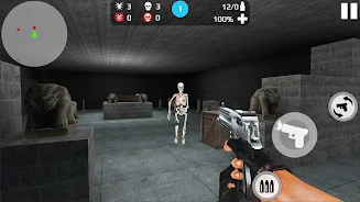 Skeleton Hunter: Survival 3D Schermafbeelding 2