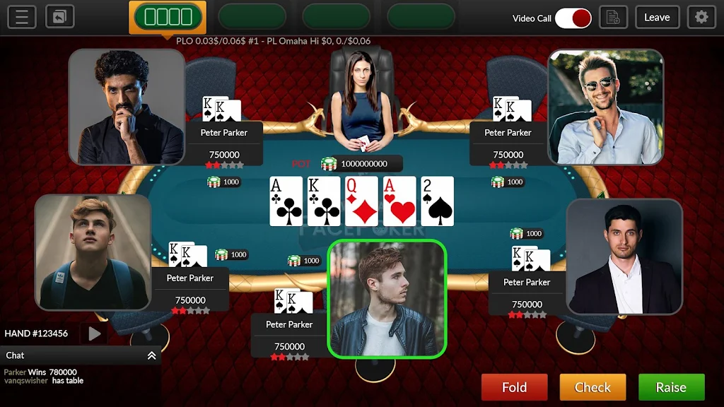 Wonga Face Poker স্ক্রিনশট 2