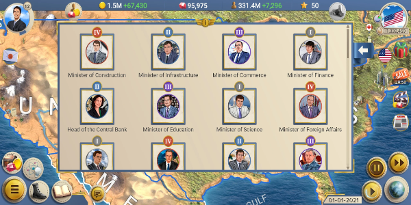 MA 2 – President Simulator 스크린샷 1