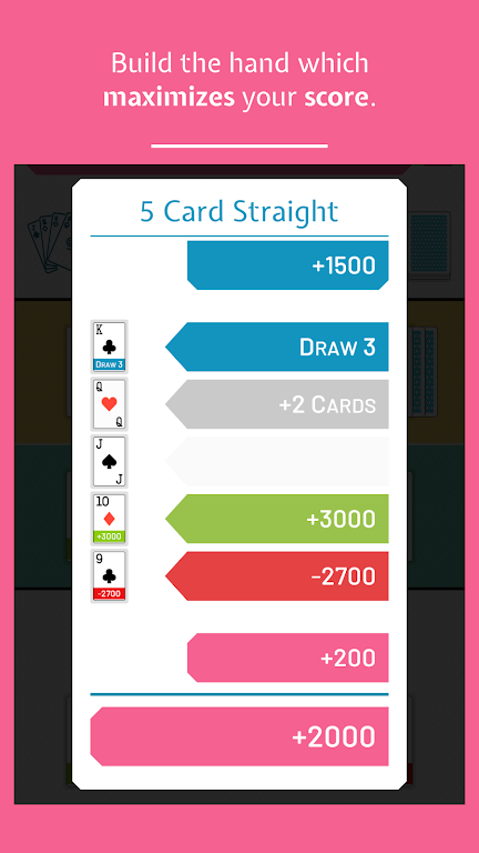 9-Draw: Poker Solitaire Puzzle應用截圖第3張