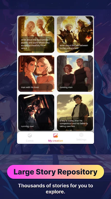 Comickey - AI Comic Maker应用截图第3张