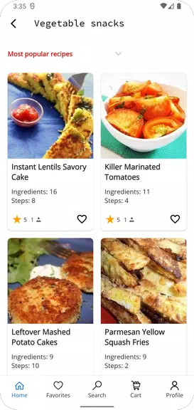 Cooking Recipes Screenshot 1