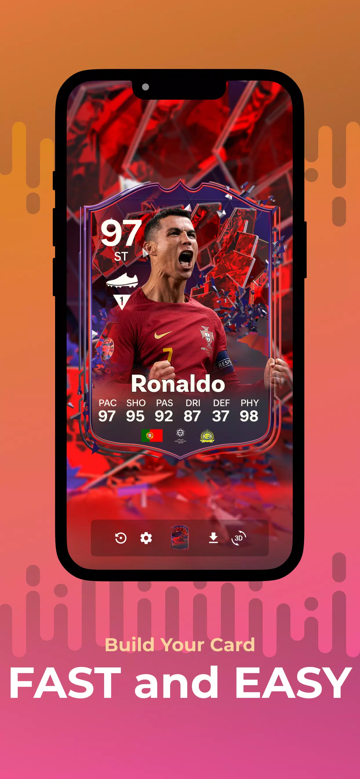 FUT Card Creator 24 স্ক্রিনশট 1