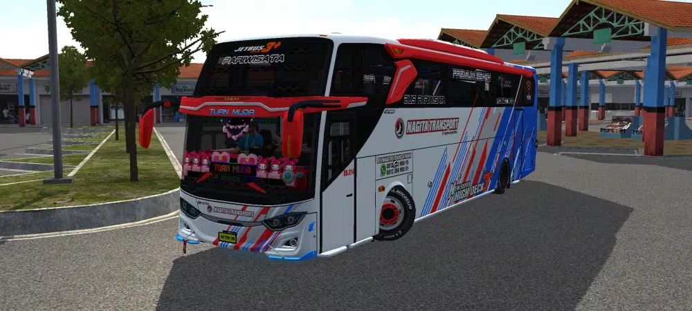 Mod Bus Simulator Basuri ภาพหน้าจอ 0