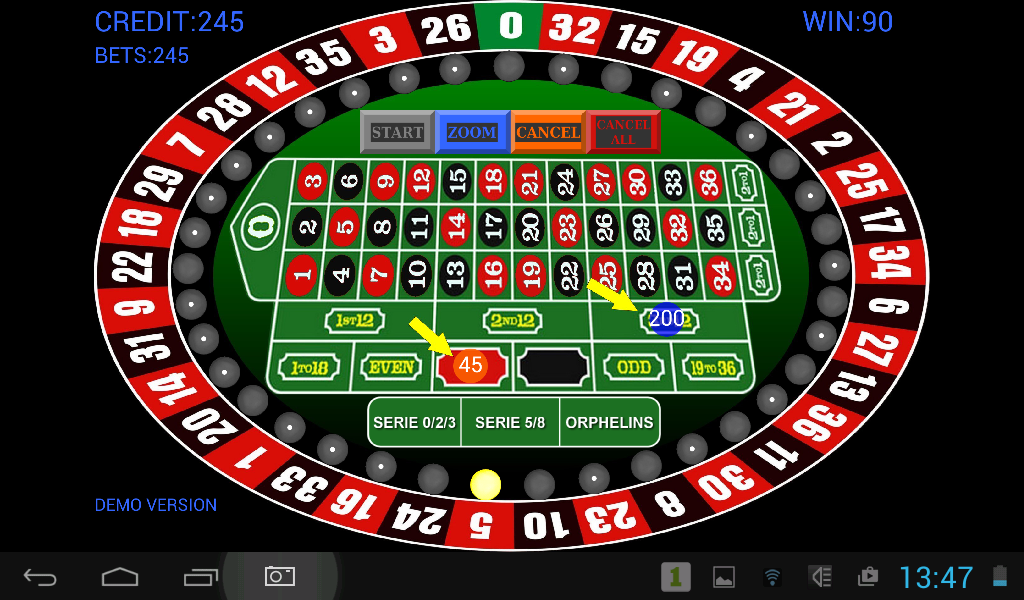 Schermata Round Roulette Demo 0