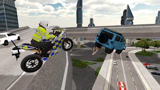 Police Motorbike Simulator 3D Ảnh chụp màn hình 3