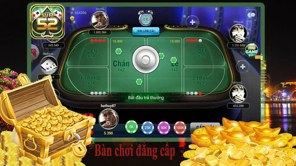 Game danh bai - Danh bai doi thuong Vip52 Ekran Görüntüsü 1