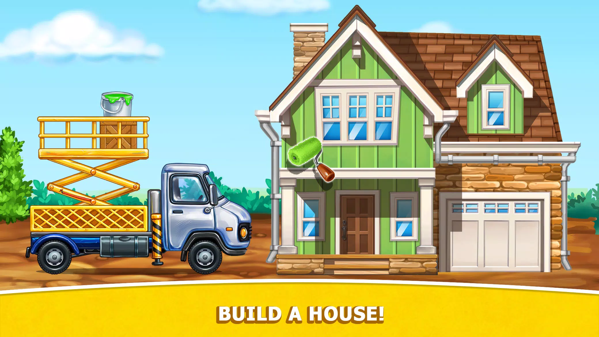 Kids Truck: City Builder Games Ảnh chụp màn hình 3