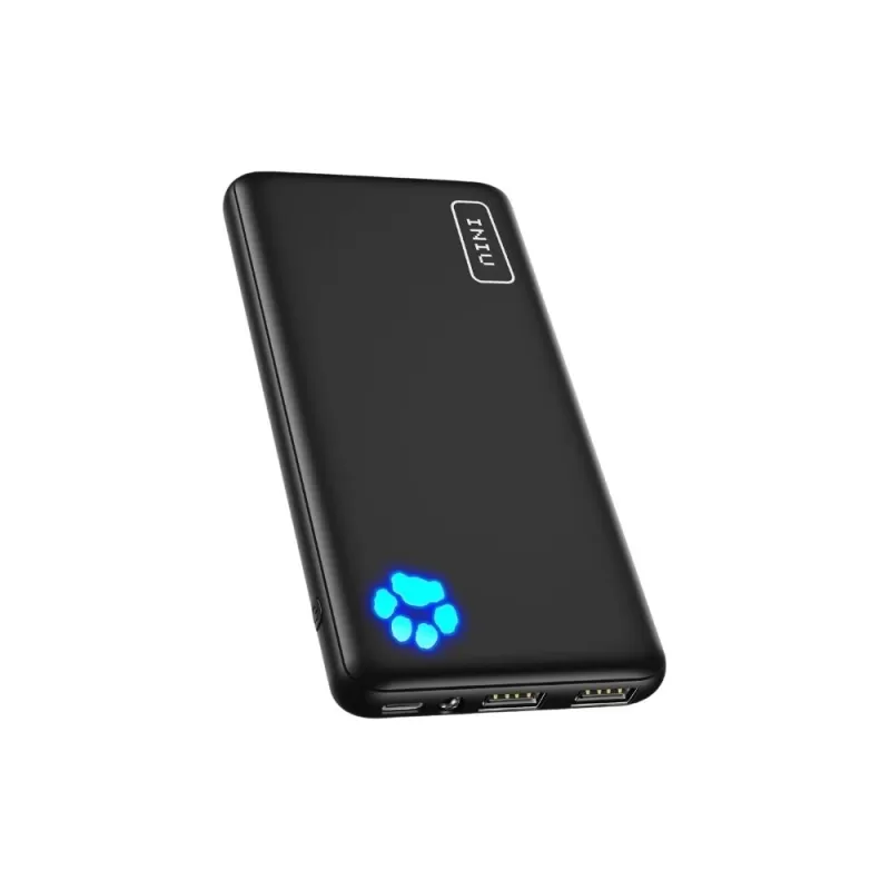 Carregador portátil iniu, mais fino 10000mAh 5V/3A Power Bank