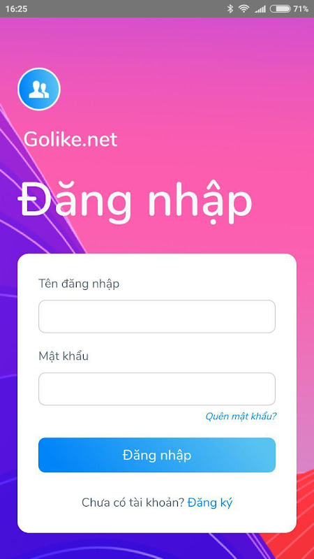 Golike - Kiếm Tiền Online Từ MXH Schermafbeelding 2