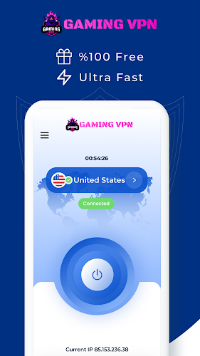 Gaming VPN - Get Gaming IP Ảnh chụp màn hình 1