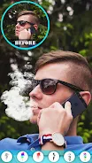 Smoke Effect Photo Editor Скриншот 0