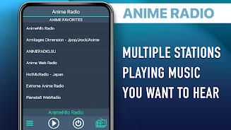 Anime Radio Favorites Tangkapan skrin 3