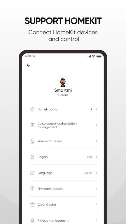 Smartmi Link ဖန်သားပြင်ဓာတ်ပုံ 3