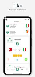 Tiko: Soccer Predictor Ảnh chụp màn hình 0