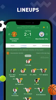 AiScore - Live Sports Scores Screenshot 2