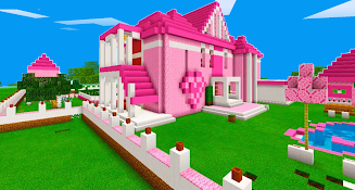 Kawaii Craft World Pink Cute Captura de pantalla 2