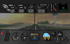 Airplane Pilot Sim Tangkapan skrin 2