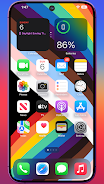 iPhone 15 Pro Max Launcher Zrzut ekranu 1