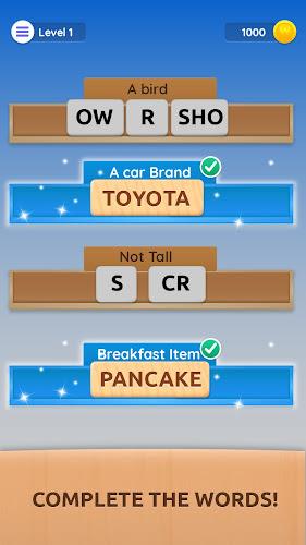 Word Jigsaw: Brain Teaser 스크린샷 1