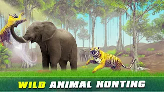 Safari Animal Hunter Simulator स्क्रीनशॉट 1