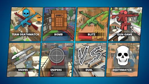 POLYWAR: 3D FPS online shooter Capture d'écran 2