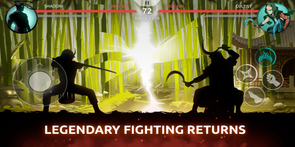 Shades: Shadow Fight Roguelike Captura de tela 0