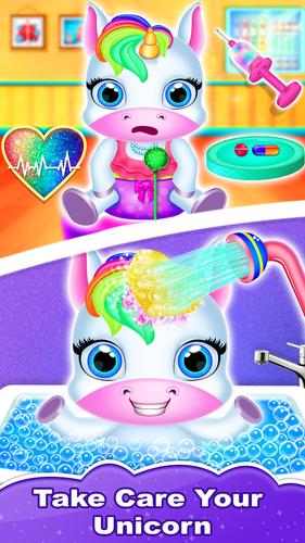 Schermata Newborn Unicorn Daycare 0