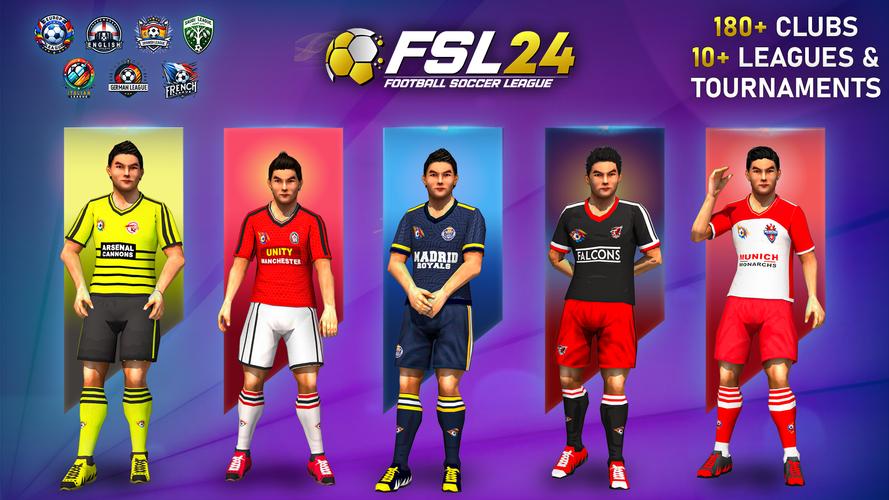 FSL 24 League : Soccer Game স্ক্রিনশট 1