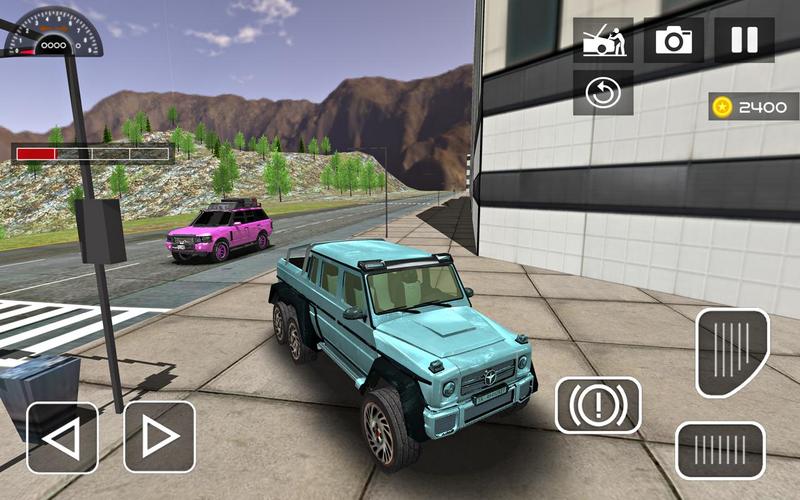 6x6 Truck Offroad Driving Sim Schermafbeelding 2