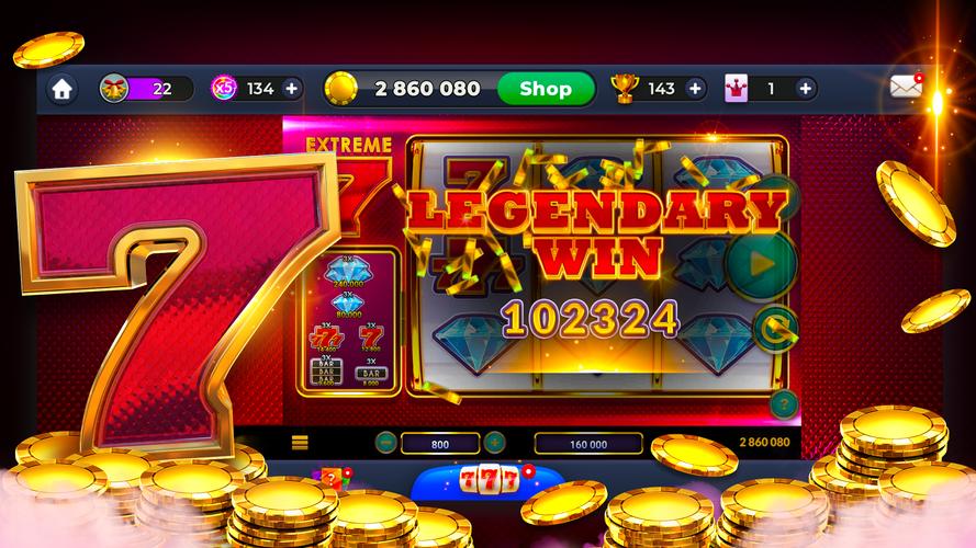 YOURE Casino - online slots Tangkapan skrin 1