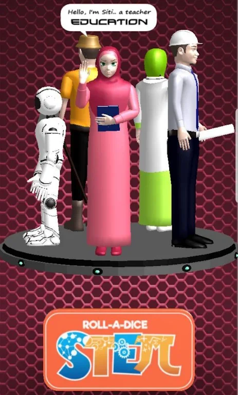 STEM roll-a-dice Captura de tela 0