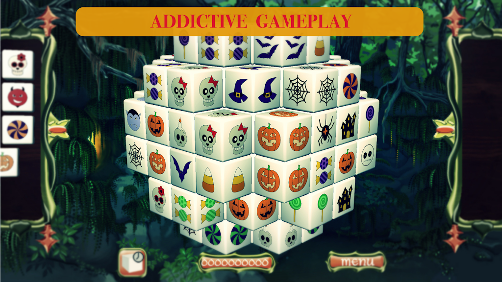 Fairy Mahjong Halloween Tangkapan skrin 0